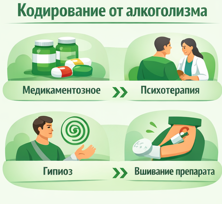кодирование от алкоголизма в Нерехте Санати